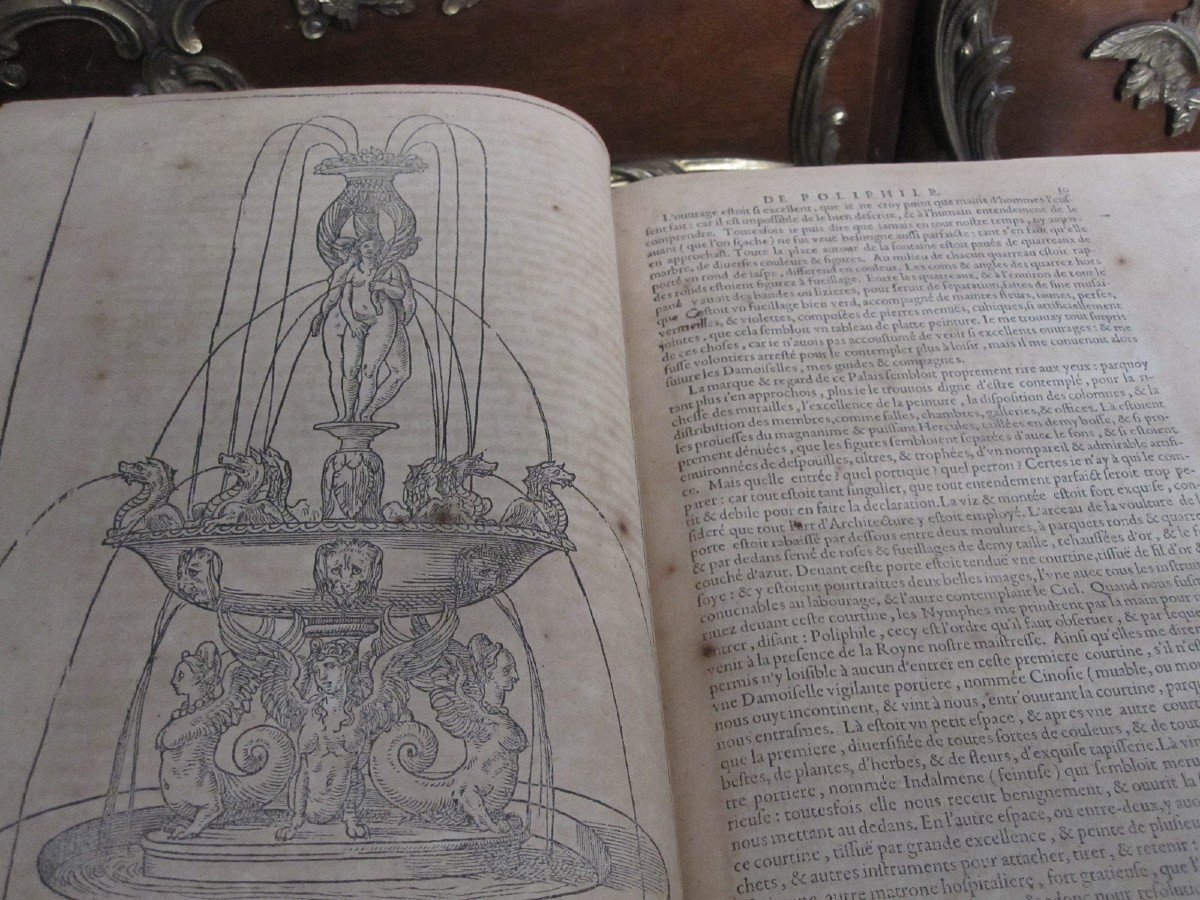 Symbologie Mystérieuse Du Songe De Poliphile. Belles Illustrations De La Renaissance Paris 1600-photo-7