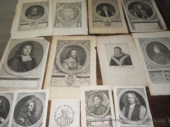 England. Iconography. 180 Portraits Of English Characters. Engravings S. XVII, XVIII And XIX-photo-1