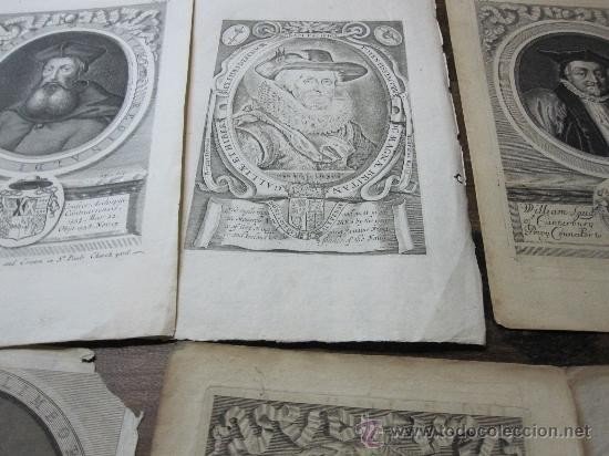 England. Iconography. 180 Portraits Of English Characters. Engravings S. XVII, XVIII And XIX-photo-5