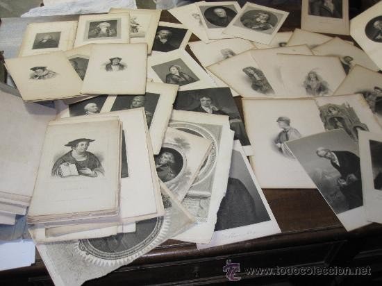 England. Iconography. 180 Portraits Of English Characters. Engravings S. XVII, XVIII And XIX-photo-7