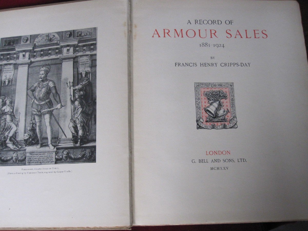 Vente d'Armes Et Armures 1881-1924 Magnifique Catalogue Illustré