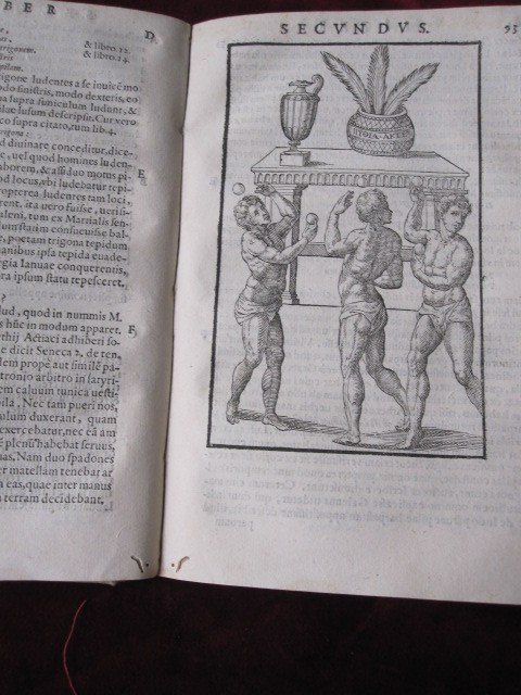 Hieronymus Mercurial: De Arte Gymnastica Libri Six. Venice 1601-photo-2