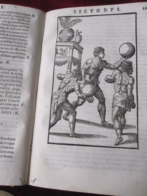 Hieronymus Mercurial: De Arte Gymnastica Libri Six. Venice 1601-photo-4