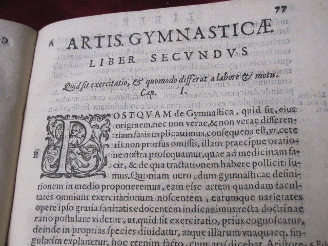 Hieronymus Mercurial: De Arte Gymnastica Libri Six. Venice 1601-photo-5