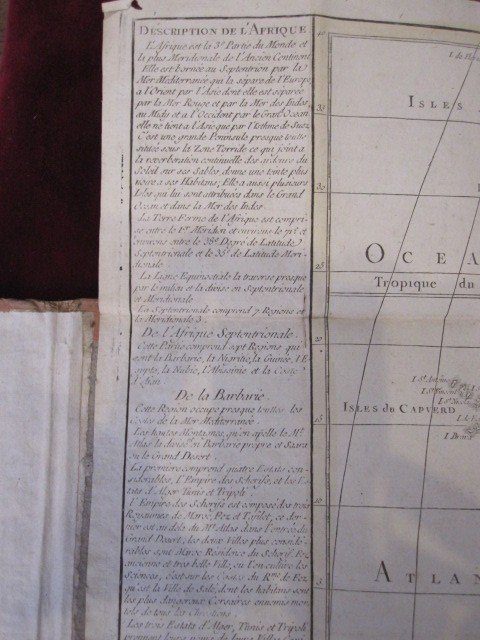 Carte De l'Afrique... Selon Les Derniers Rapports. 1817. Par L. Denis. Paris 1817-photo-1