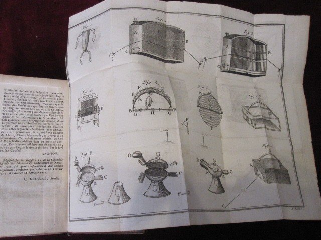 Traité Du Rossignol Franc, Ou Chanteur. Paris 1751-photo-1