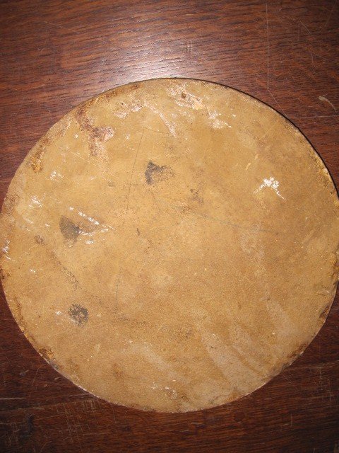 Qajar Period Persian Tile With Figure And Floral Decoration-photo-5