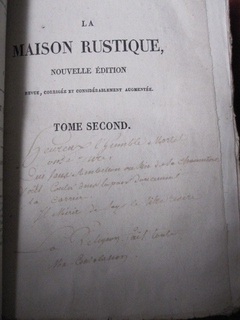 Rustic House Agriculture And Rural Economy. Paris 1818 2 Volumes ​-photo-6