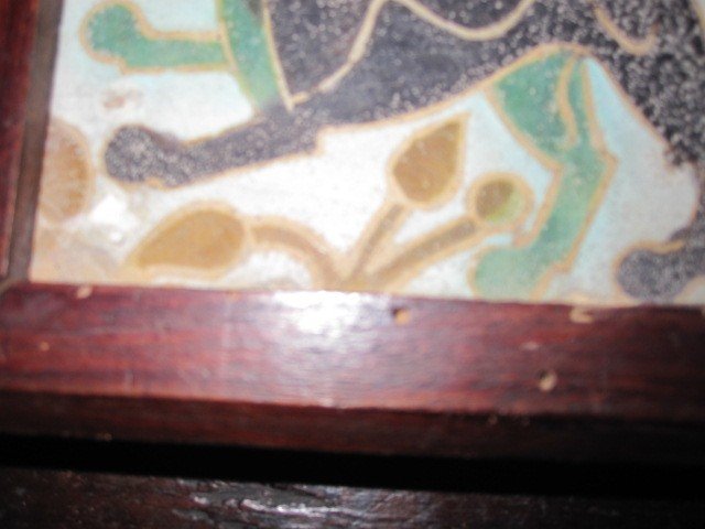 Fifteenth Century Toledo Tile. From The Series Called Monterías-photo-5