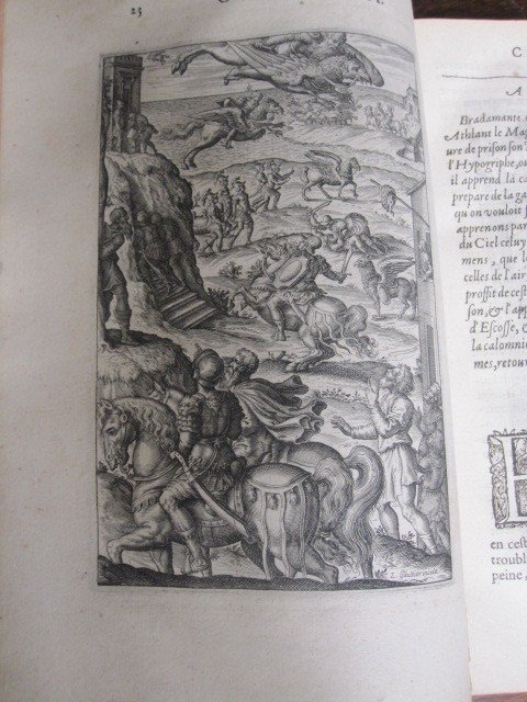 The Divine Ariosto Or The Furious Roland. Translated Into French...paris 1615-photo-2