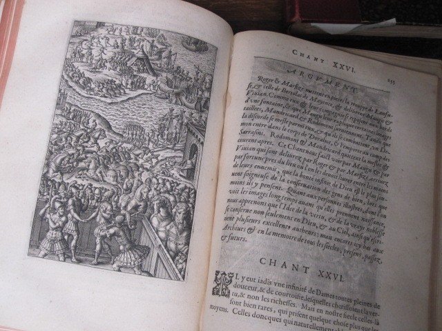 The Divine Ariosto Or The Furious Roland. Translated Into French...paris 1615-photo-4
