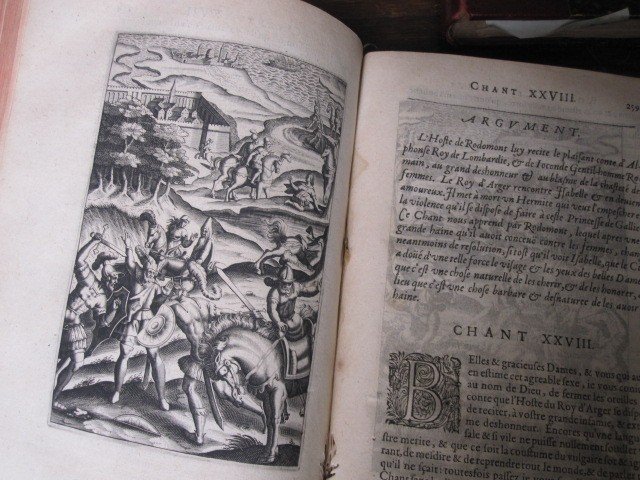 The Divine Ariosto Or The Furious Roland. Translated Into French...paris 1615-photo-5