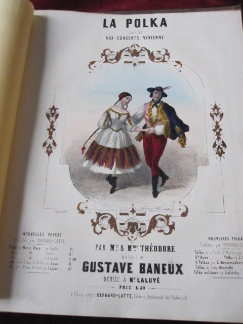 Album de partitions romantiques. 19e siècle-photo-3