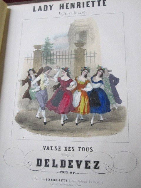 Album de partitions romantiques. 19e siècle-photo-6