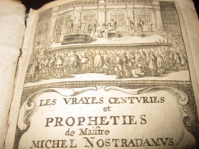 Les Prophéties Du Célèbre Nostradamus. Paris 1668. Edition Des  Vrayes Centuries Et Propheties-photo-5
