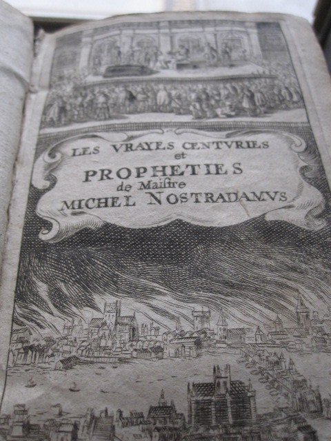 Les Prophéties Du Célèbre Nostradamus. Paris 1668. Edition Des  Vrayes Centuries Et Propheties-photo-7