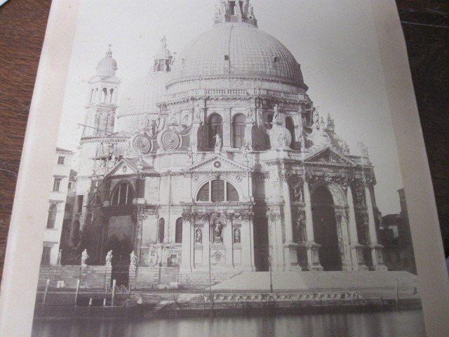 Venise. 4 Albumines  grande taille  Signés Du Photographe C. Naya  Siglo XIX-photo-2