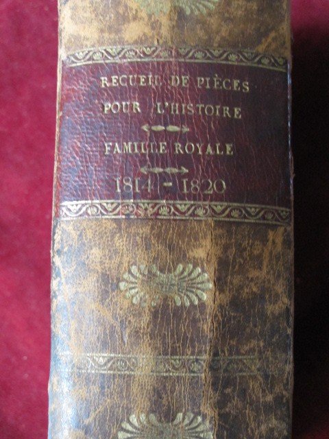 Collection De Pièces Pour l'Histoire. Famille Royale 1814-1820-photo-2
