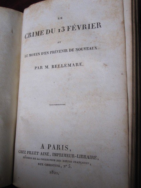 Collection De Pièces Pour l'Histoire. Famille Royale 1814-1820-photo-3
