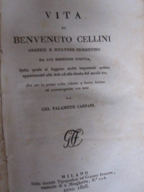 Benvenuto Cellini.works: His Life And His Treatises On Goldsmithing And Sculpture-photo-2