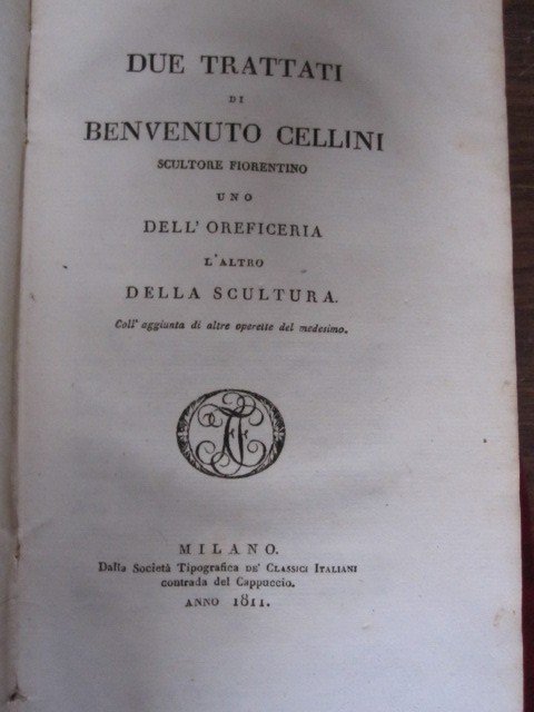 Benvenuto Cellini.works: His Life And His Treatises On Goldsmithing And Sculpture-photo-1