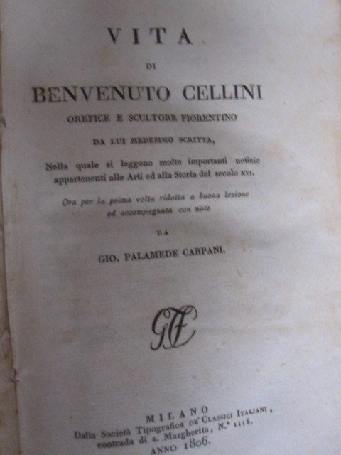 Benvenuto Cellini.œuvres : Sa Vie Et Ses Traités d'Orfèvrerie Et De Sculpture-photo-6