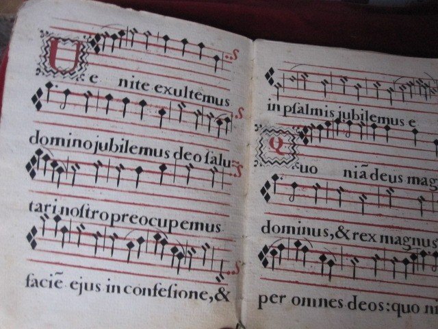 Small Musical Manuscript. Written In Two Inks On Strong Paper. 24pages-photo-3