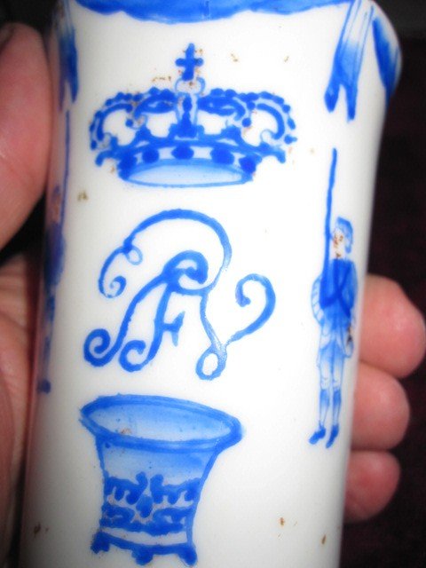 Glass Intended For Export To France By The Compagnie Des Indes. Pre-revolutionary Era-photo-3