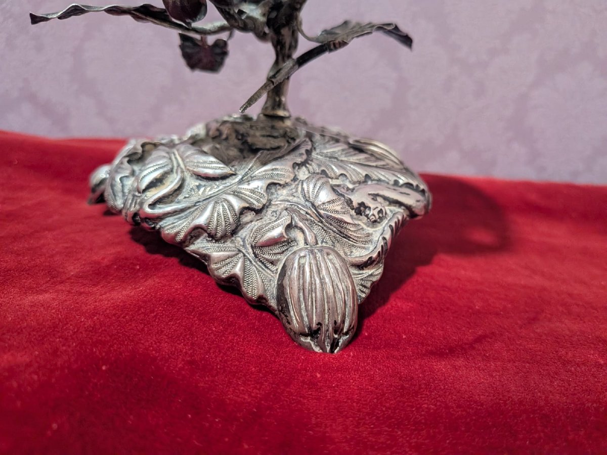 Colonial Toothpick Holder In Sterling Silver. Peru Or Bolivia Century XIX-photo-2