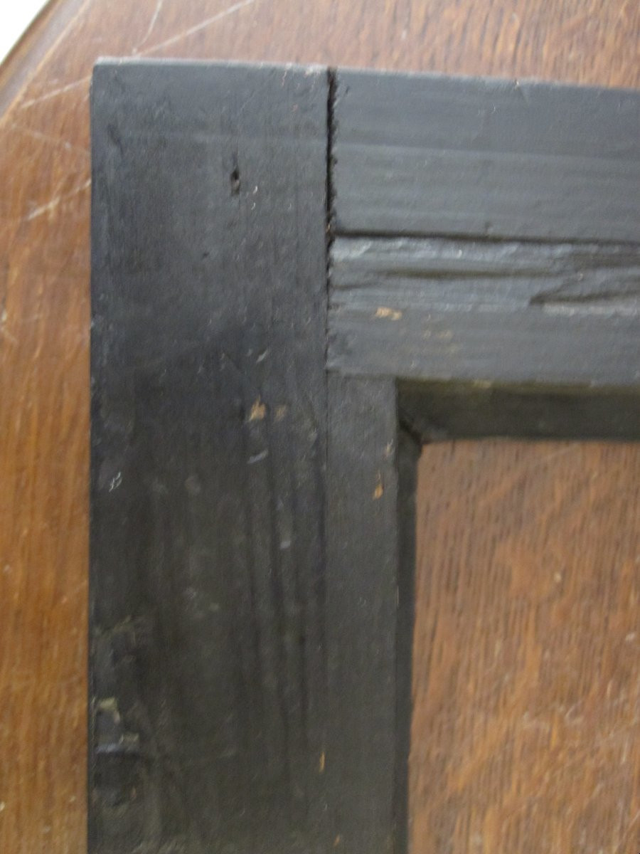 Cadre hollandais bouclé du XVIIe siècle-photo-6