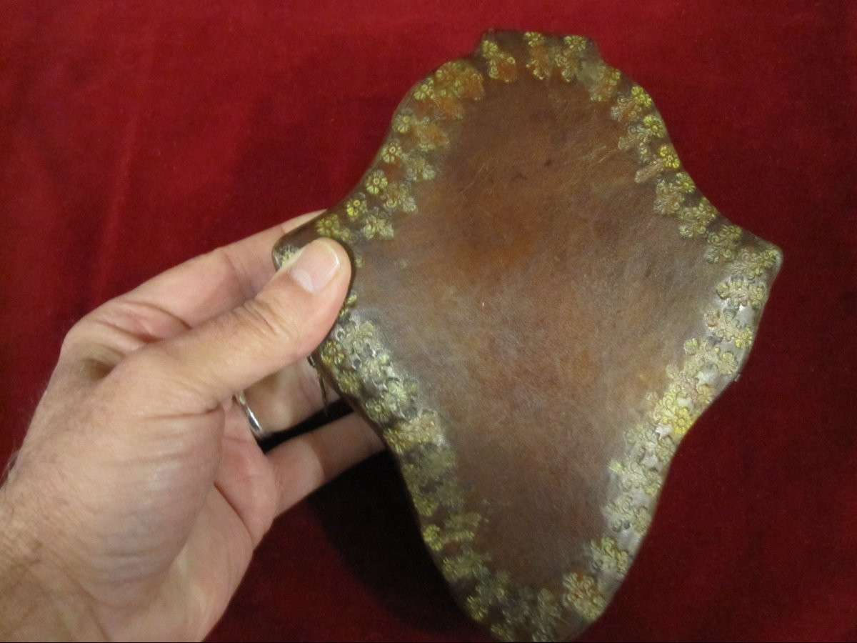 Reliquaire baroque en argent de saint Pie V, pape de 1566 à 1572, dans son écrin d'origine-photo-7