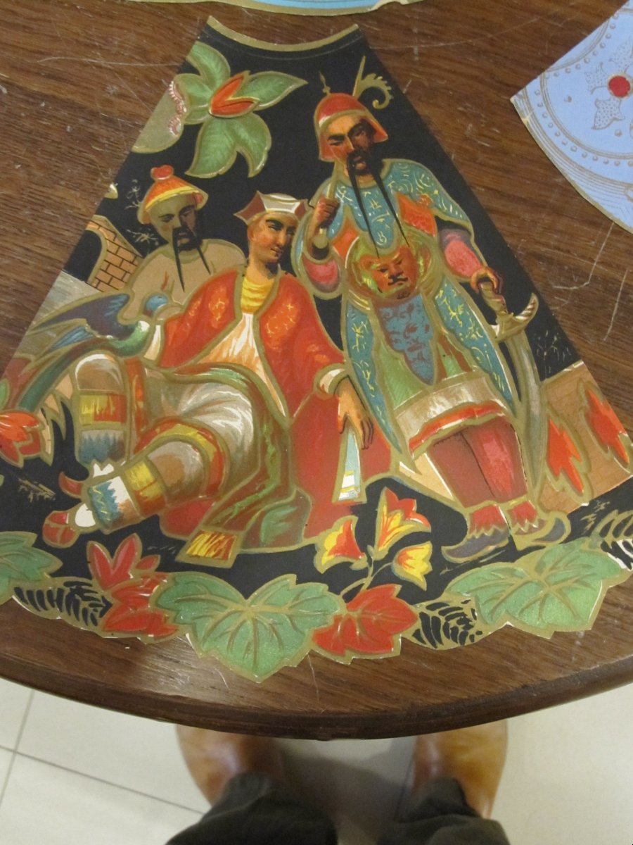 Catalog Of Lampshades From The Mid-19th Century. 65 Models Made Using Different Techniques.-photo-3