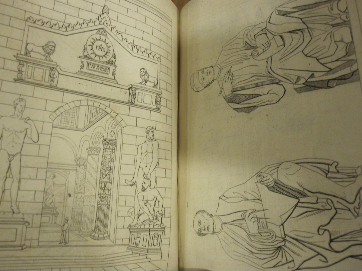 l'Osservatore Fiorentino. By Giuseppe Del Bosso. Florence, 1831. 16 Volumes With Plates.-photo-5