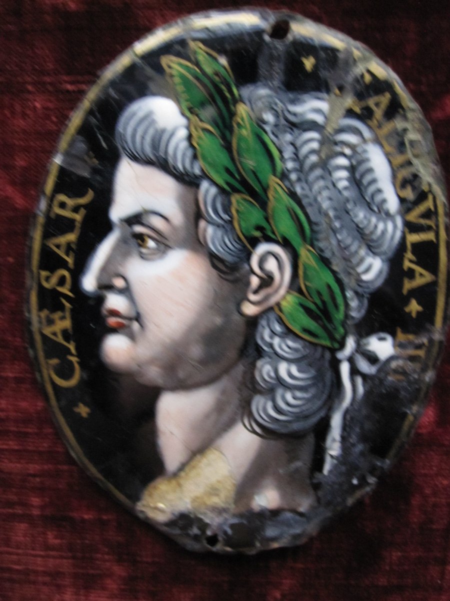 Caligula. Limoges Enamel By Jacques I Laudin. Second Half Of The 17th Century.-photo-4