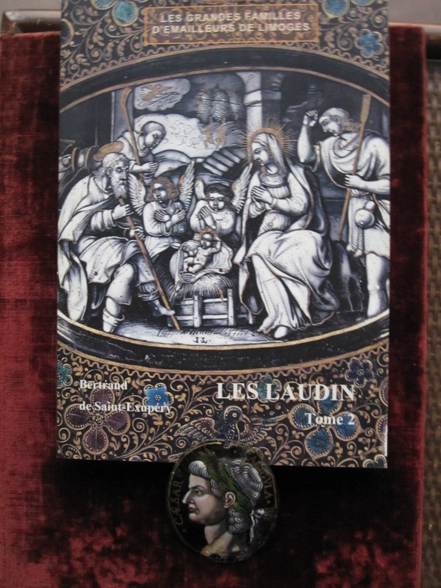 Caligula. Limoges Enamel By Jacques I Laudin. Second Half Of The 17th Century.-photo-5