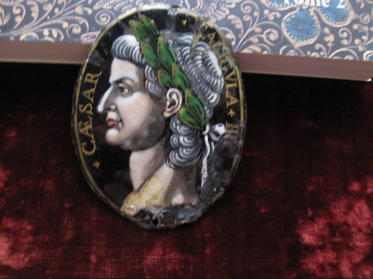 Caligula. Limoges Enamel By Jacques I Laudin. Second Half Of The 17th Century.-photo-6