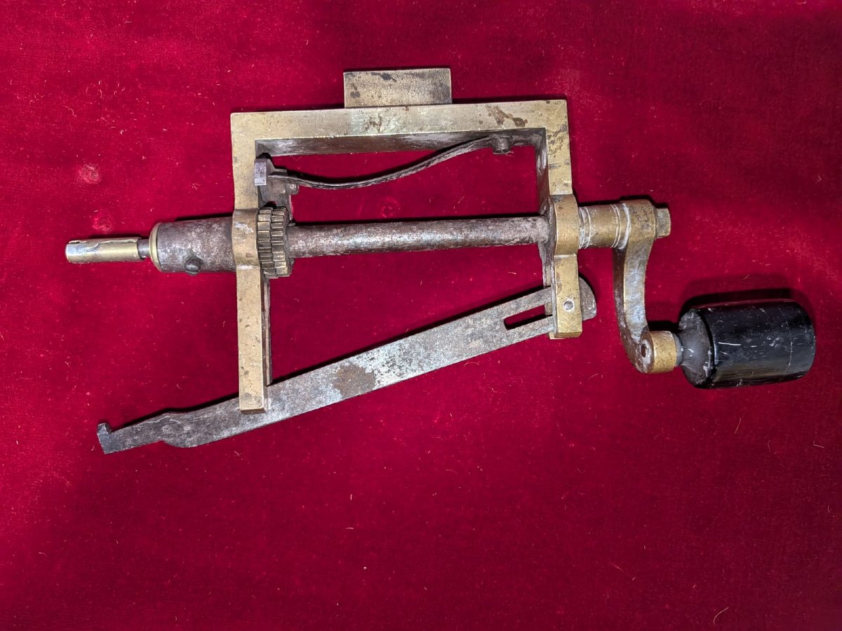 18th-century Watchmaker's Tool For Winding Watch Springs
