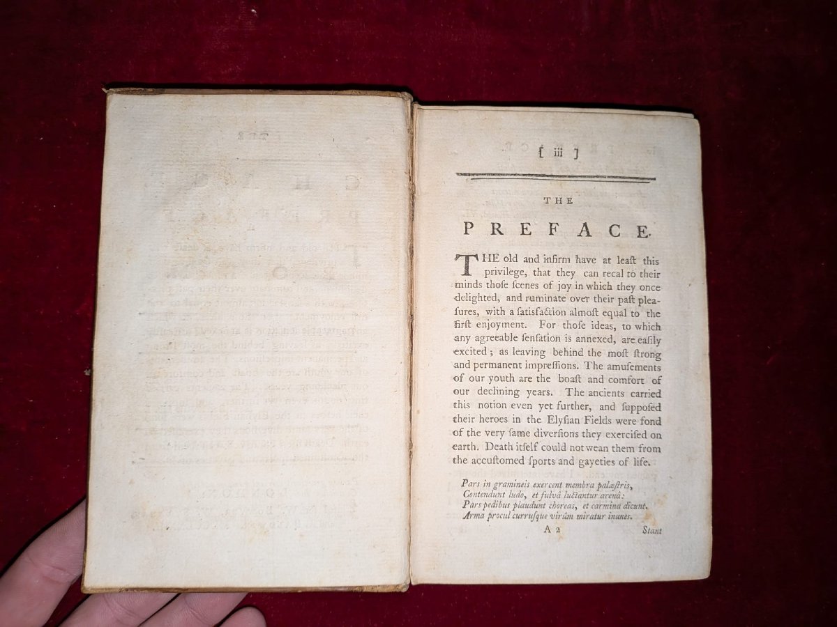 WILLIAM SOMERVILLE : THE CHASE, UN POÈME. LONDRES 1773. POÈME ANGLAIS CONSACRÉ À LA CHASSE. -photo-3