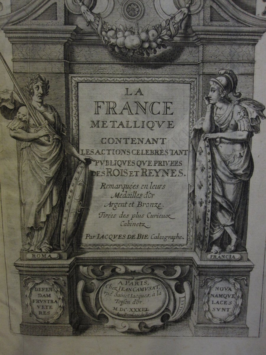 La France Metallique Book Published In Paris In 1636-photo-2