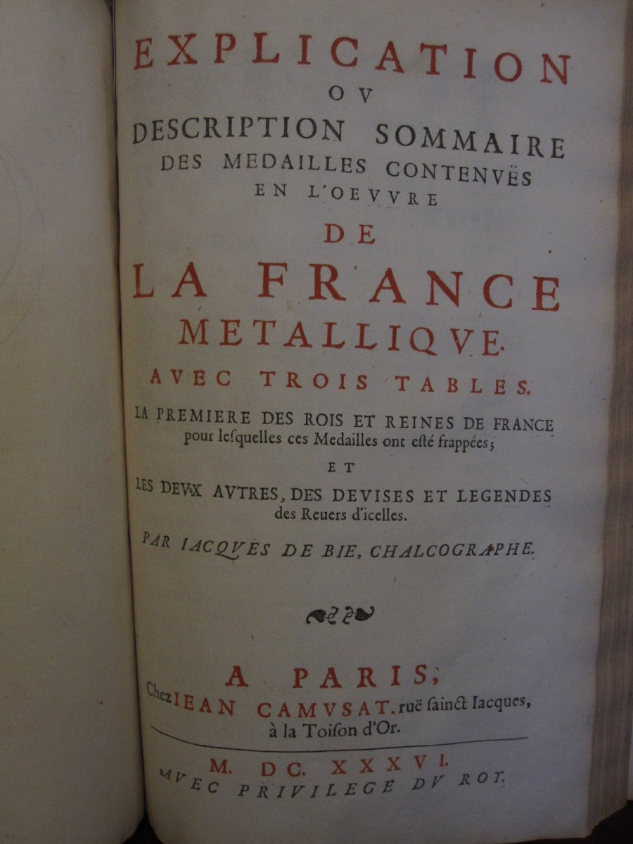 La France Metallique Livre Publié à Paris En 1636-photo-3