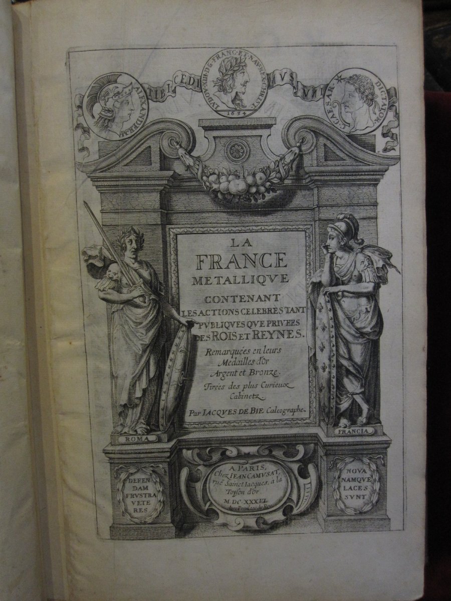 La France Metallique Livre Publié à Paris En 1636