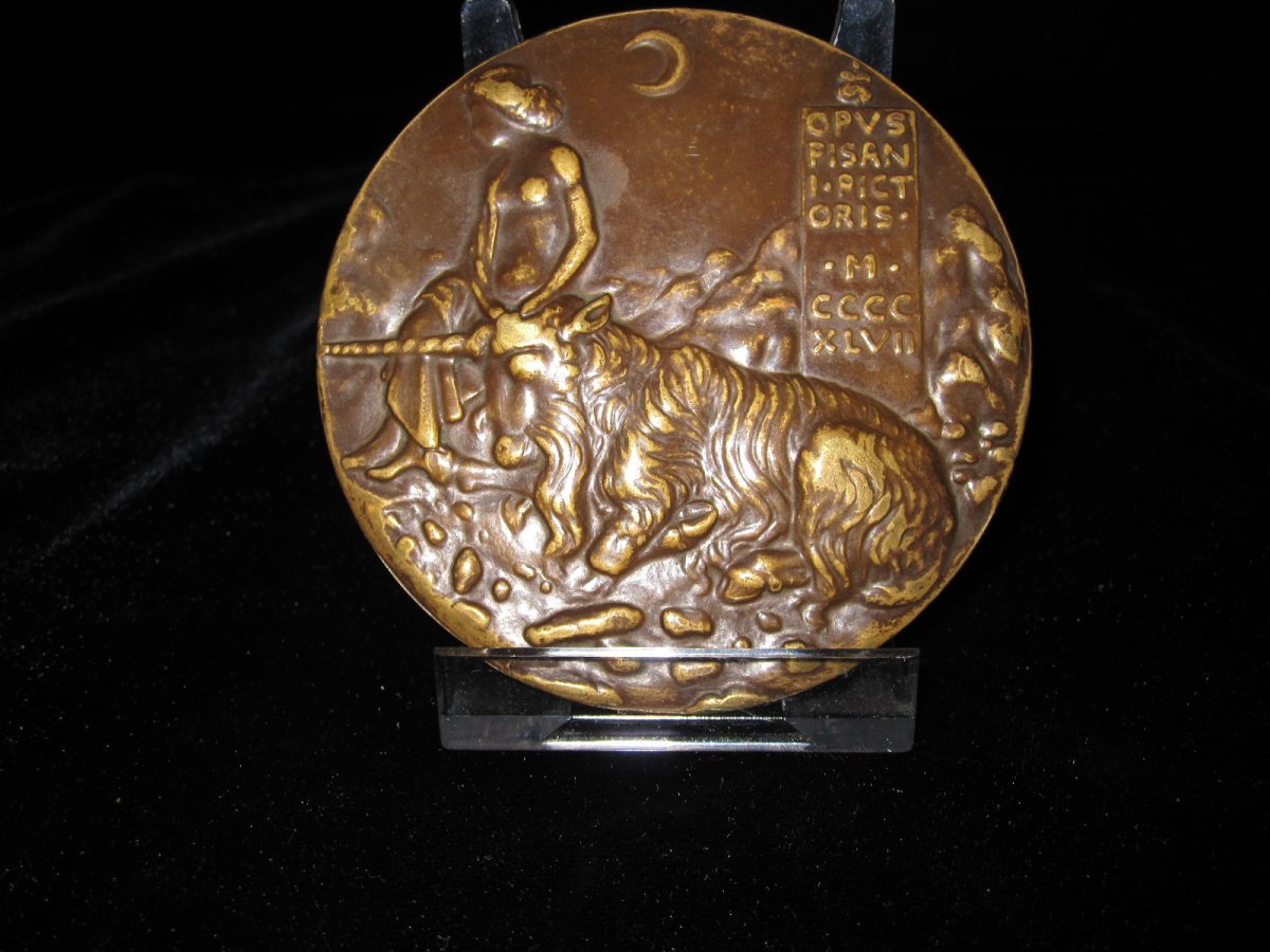 Cecilia Gonzaga, Bronze Medal, Made By Pisanello-photo-3