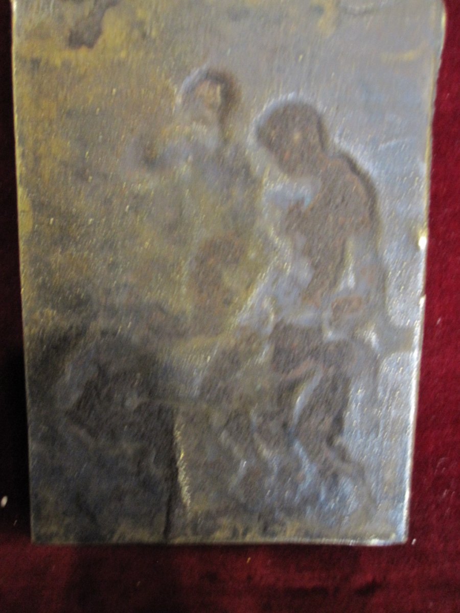 Bronze Plaque With Mythological Scene: The Bath Of Apollo-photo-1