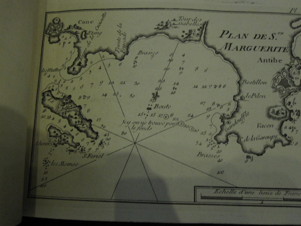 Shots Of Ports And Rades Of The Mediterranian Sea. 1779. Beautiful Atlas With 124 Engravings-photo-4