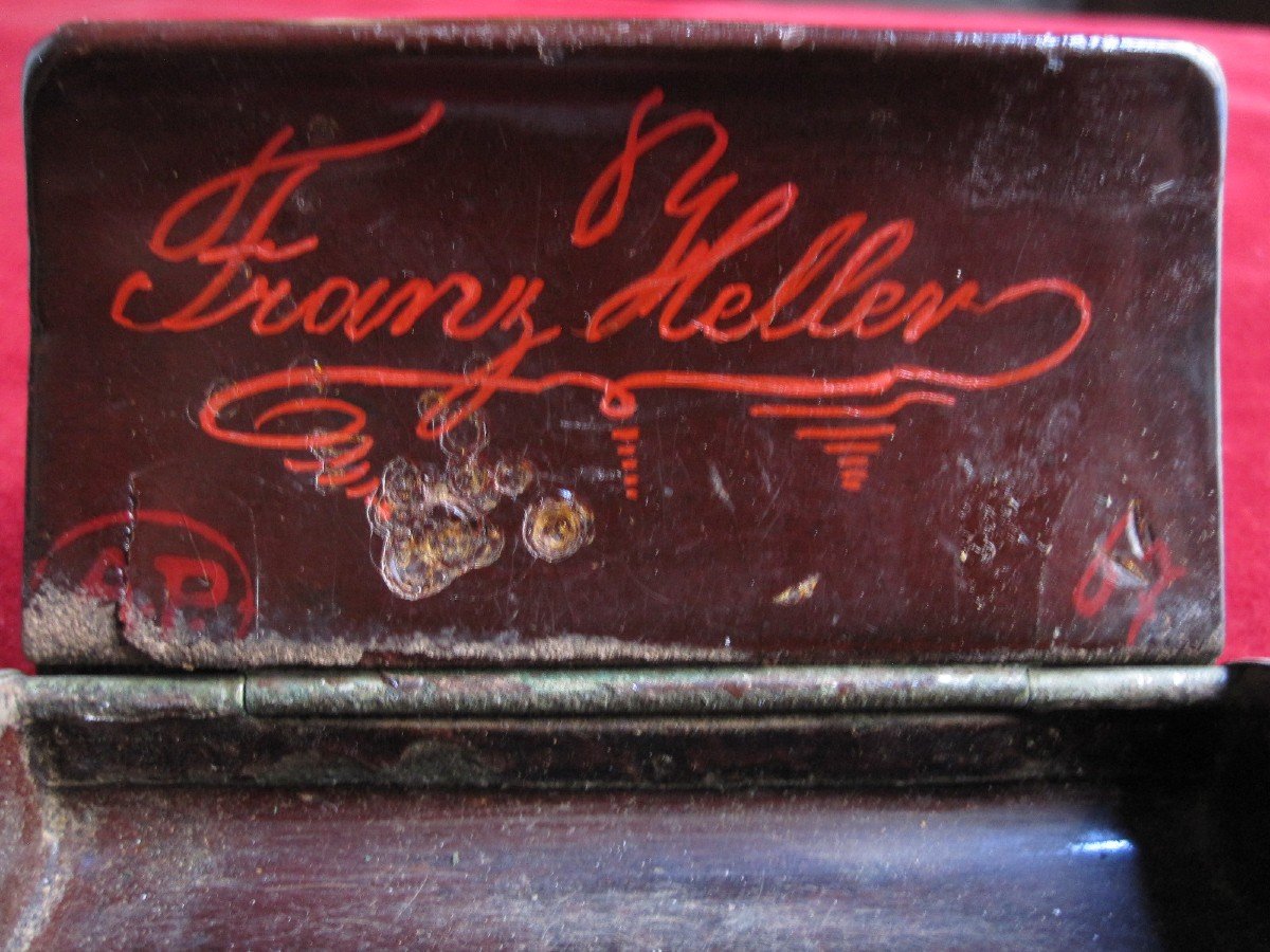 Beautiful Tobacco Box Of The S. XVIII With The Image Of San Francisco Javier Patron Saint Of Sailors-photo-1