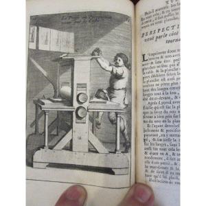 Dealing With Ways Of Intaglio Engraving. Paris 1701
