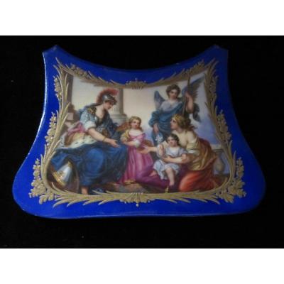 Allegory Of The French Monarchy. 18th Century Porcelain Or Early 19th Century