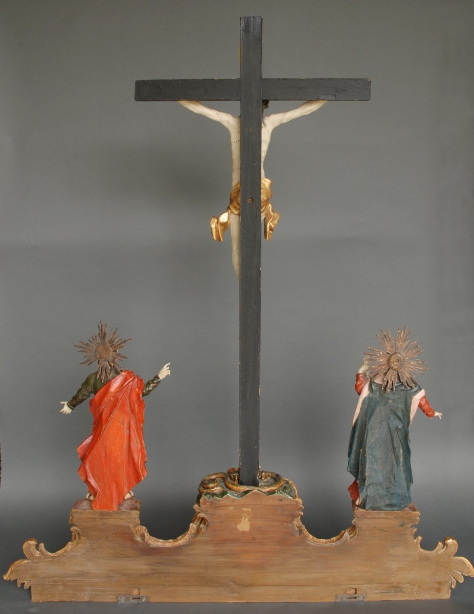 Crucifixion Du Christ Schwanthaler Vers 1750-photo-2
