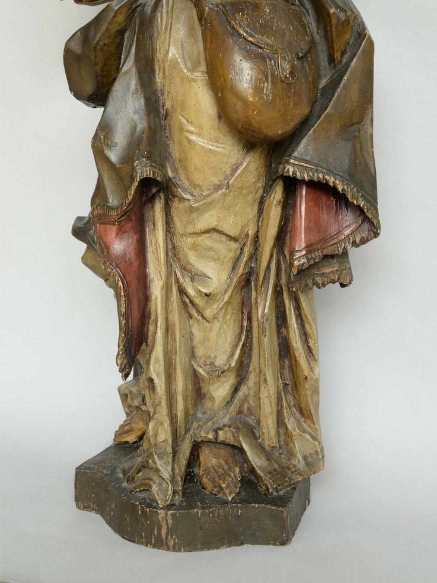 Sculpture Christ The Good Shepherd Italy Circa 1680-1700-photo-4