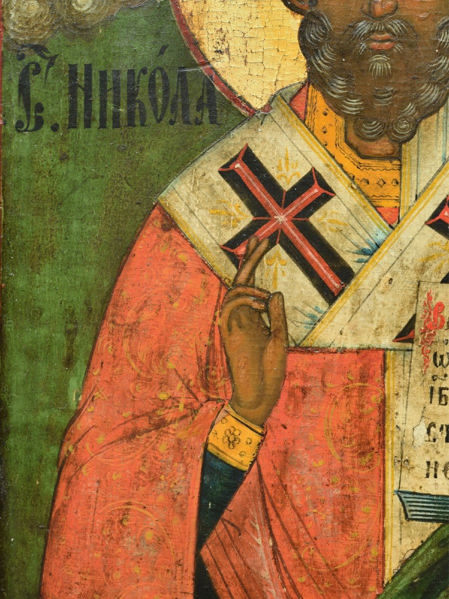 Icon Saint Nicholas The Wonderworker-photo-3